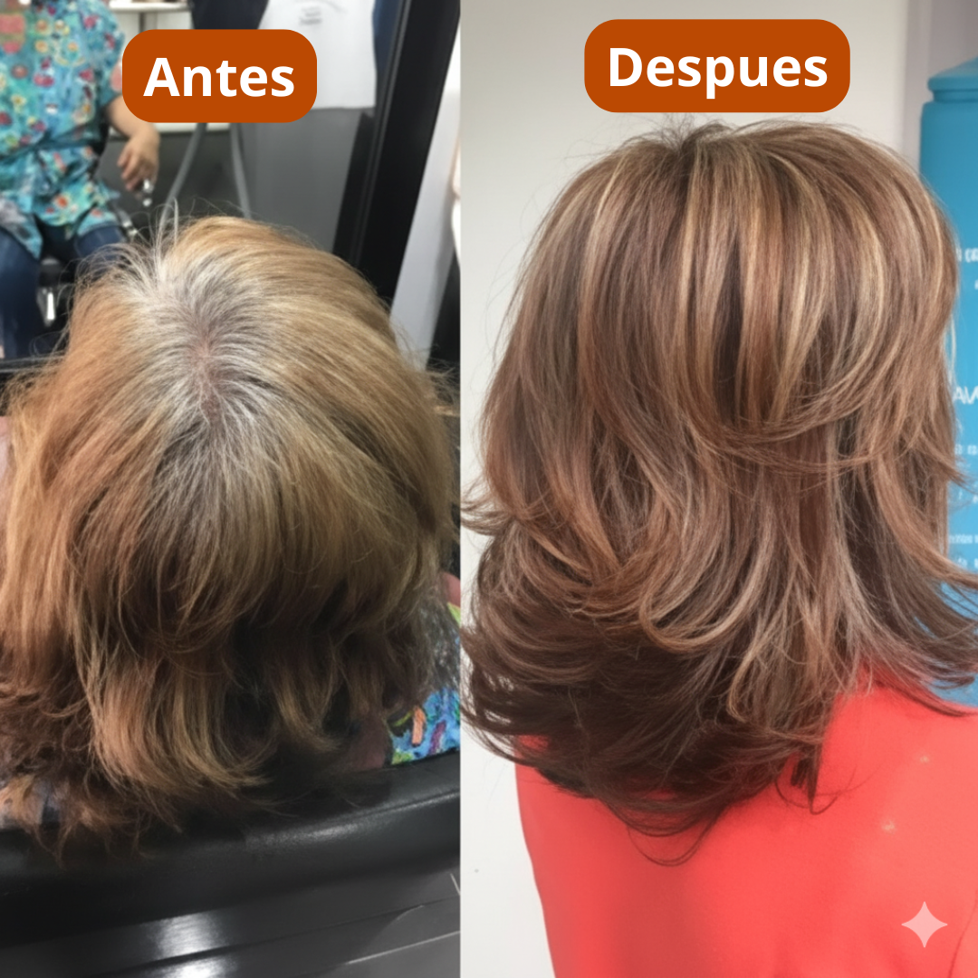 Shampoo CubreCanas - Mantené tu tintura mas tiempo