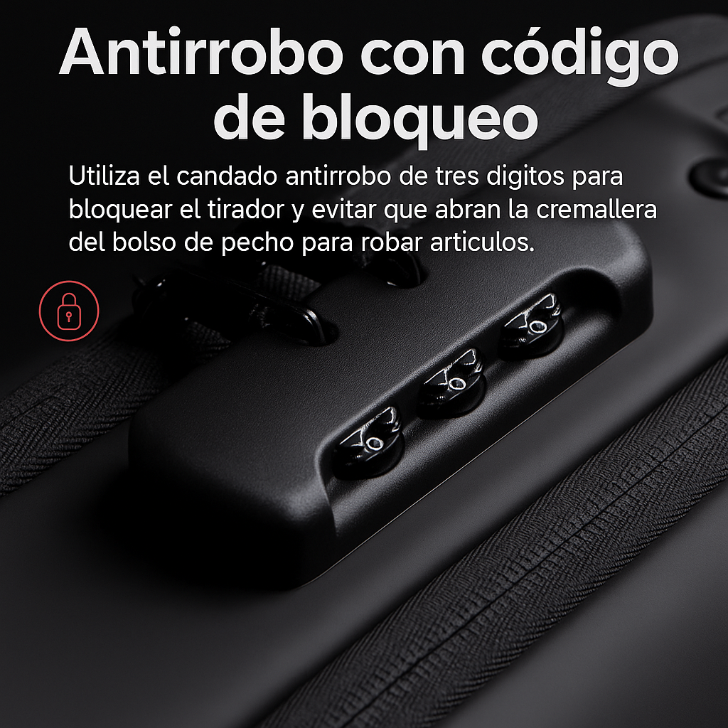 Morral Antirrobo🔒 – Oferta Limitada Hasta 45% OFF🔥