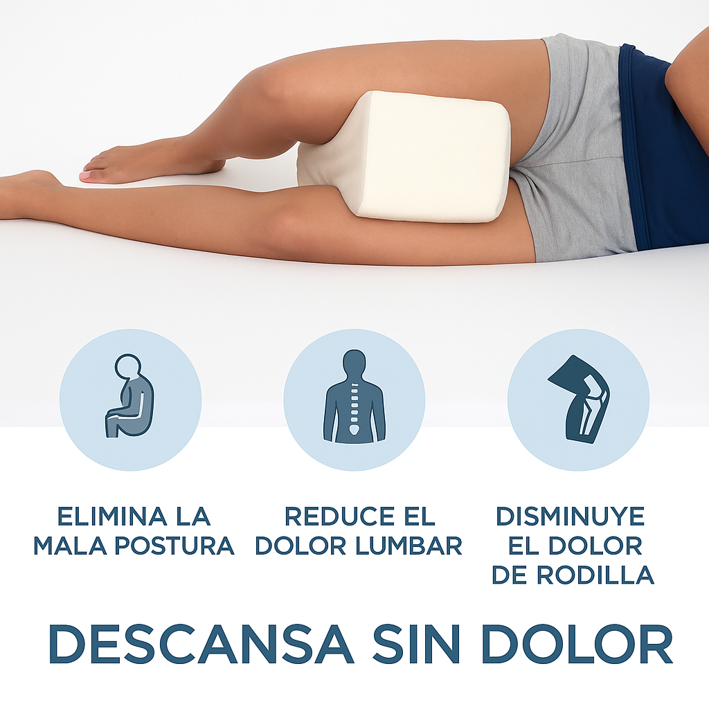 Almohadón Lumbar-Relax + Almohadón Relax-Legs de REGALO🎁