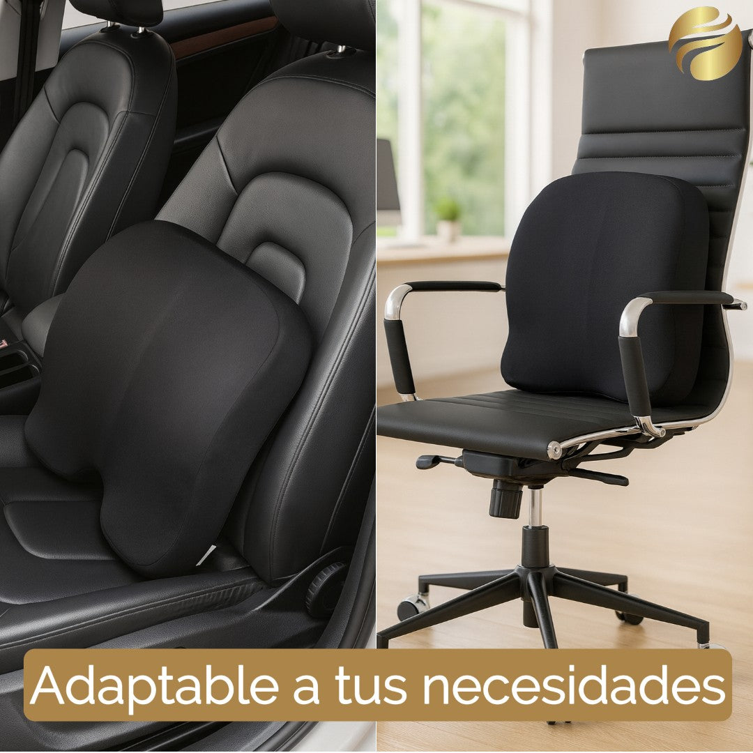 Almohadón Lumbar-Relax + Almohadón Relax-Legs de REGALO🎁