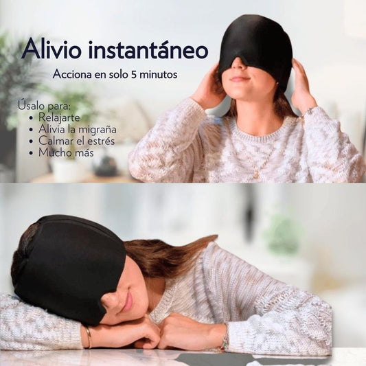 Gorro de Gel Anti Migrañas Limbex – Alivio térmico, confort total