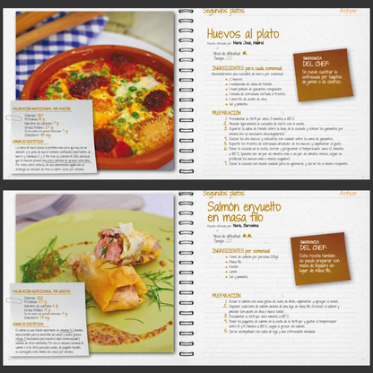 Ebook - 50 Recetas Saludables para Cocinar en tu Airfryer🥑