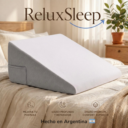Almohadon ReluxSleep™ -  Elimina los ronquidos, la apnea y los reflujos