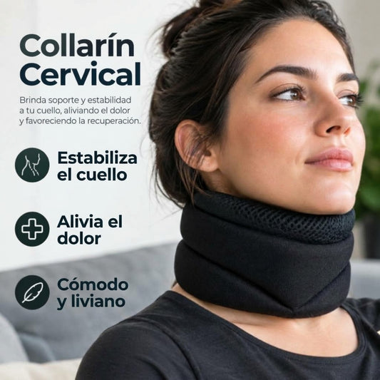 Collar Cervival CerviFit™  & Elimina tensión muscular y presión cervical.